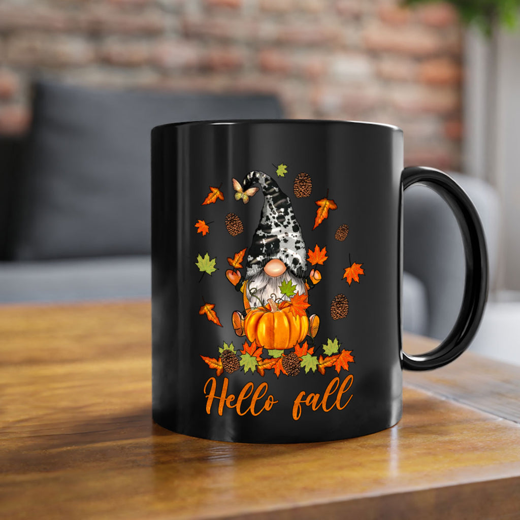 FallGnomeHelloAutumn 150#- fall-Mug / Coffee Cup