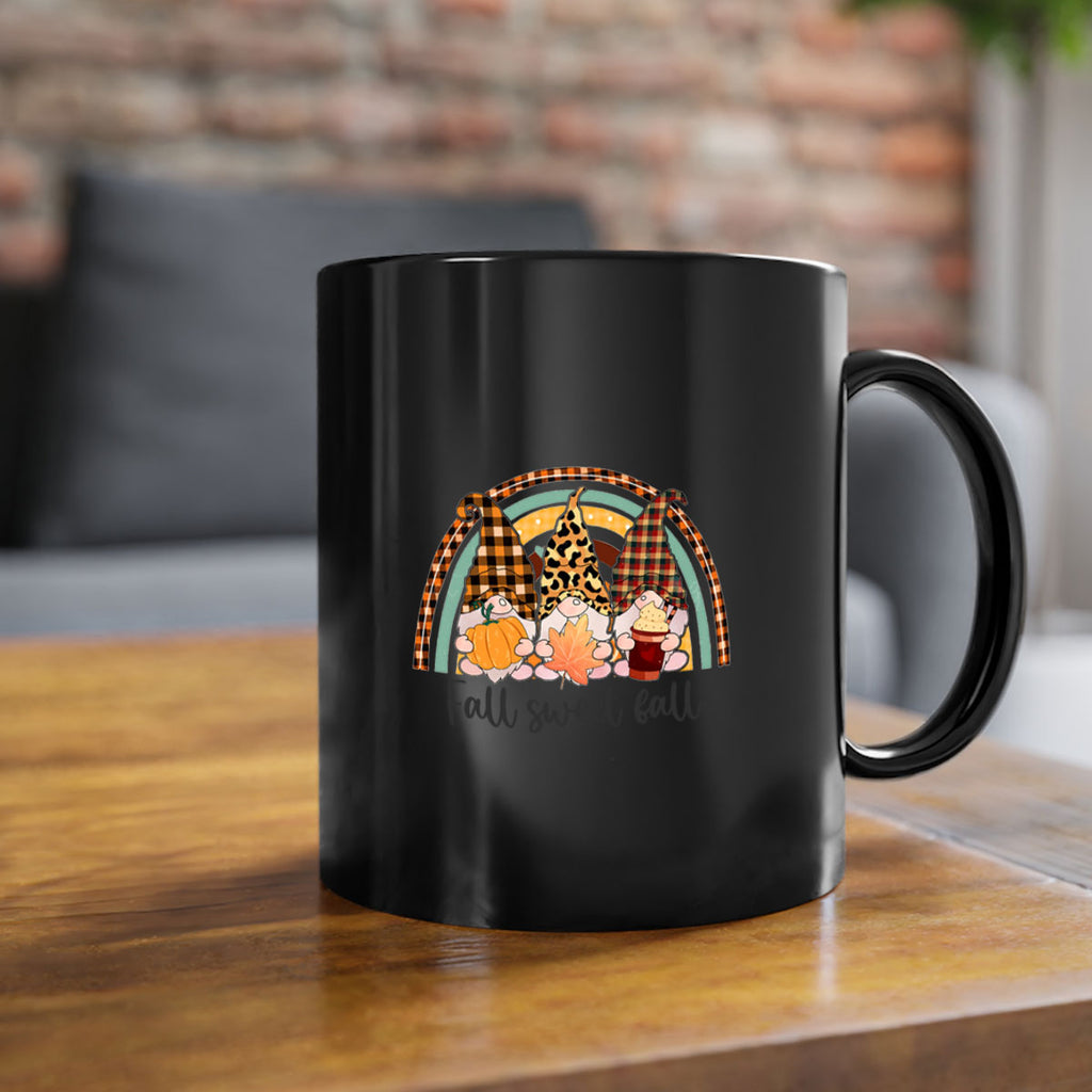 FallSweetFallGnomeRainbow 162#- fall-Mug / Coffee Cup