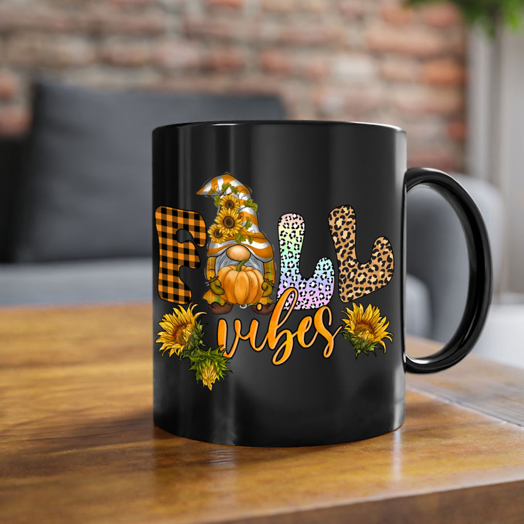 FallVibesFallGnome 164#- fall-Mug / Coffee Cup