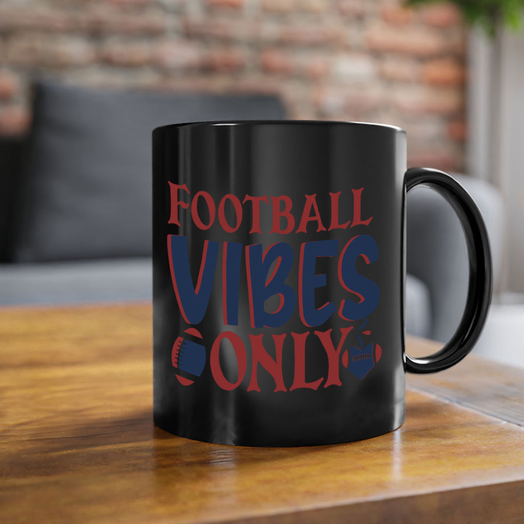 Football vibes only 1543#- football-Mug / Coffee Cup