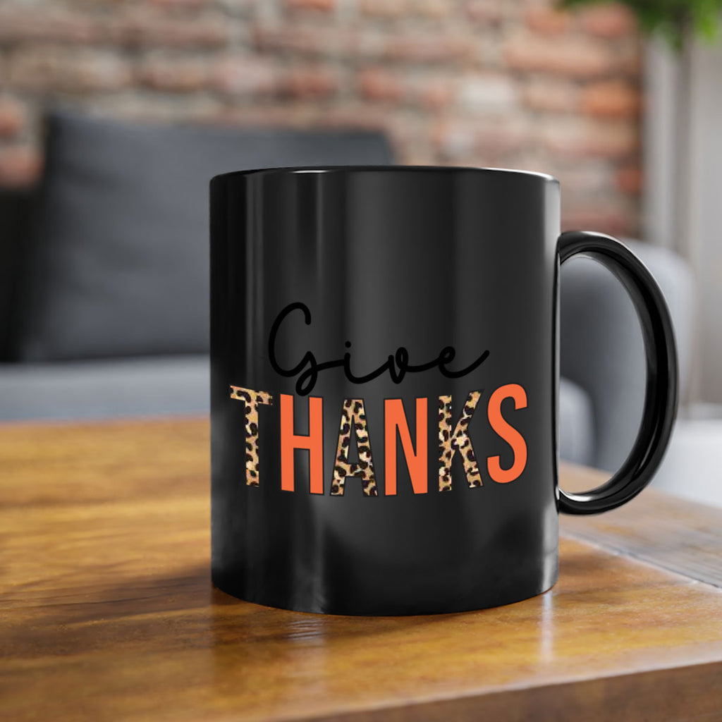 Give thanks 194#- fall-Mug / Coffee Cup