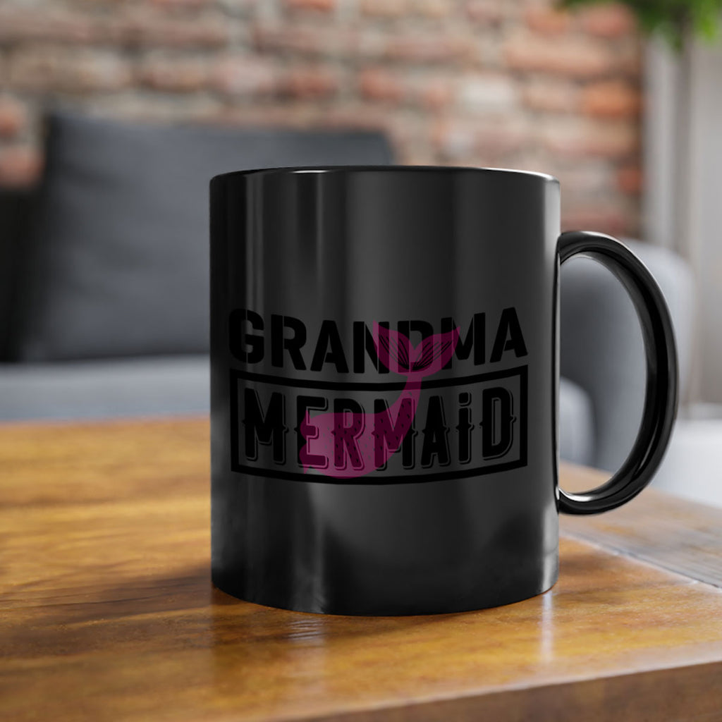 Grandma mermaid 203#- mermaid-Mug / Coffee Cup
