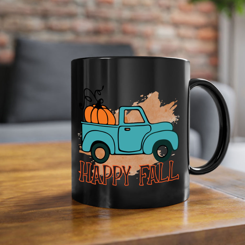 Happy Fall 220#- fall-Mug / Coffee Cup