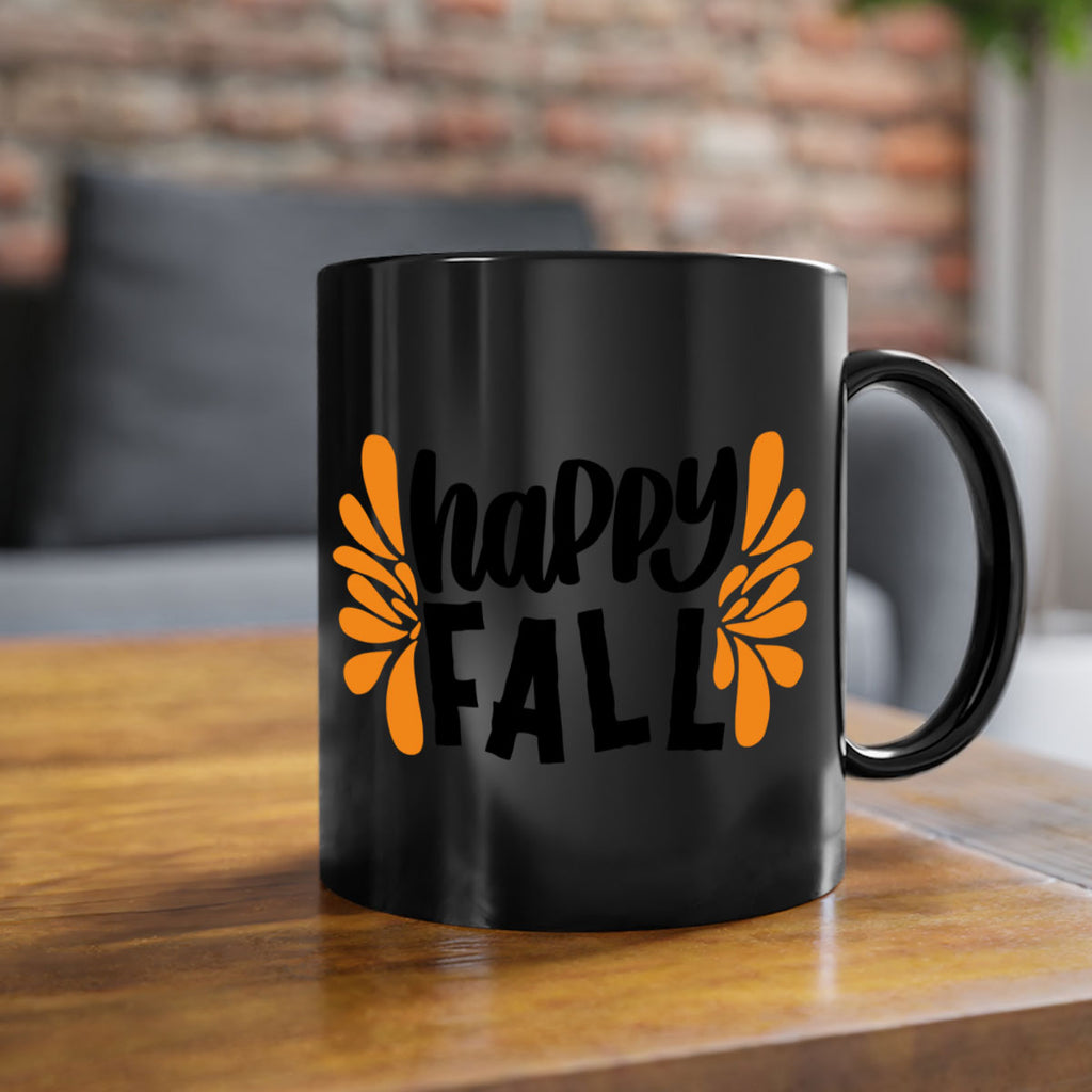 Happy Fall 491#- fall-Mug / Coffee Cup