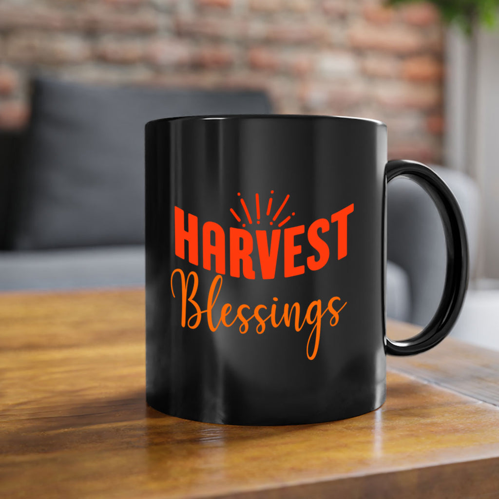 Harvest Blessings Design 264#- fall-Mug / Coffee Cup