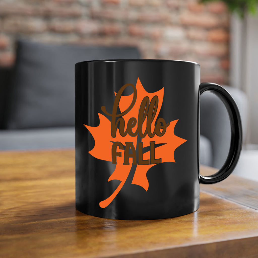 Hello Fall 273#- fall-Mug / Coffee Cup