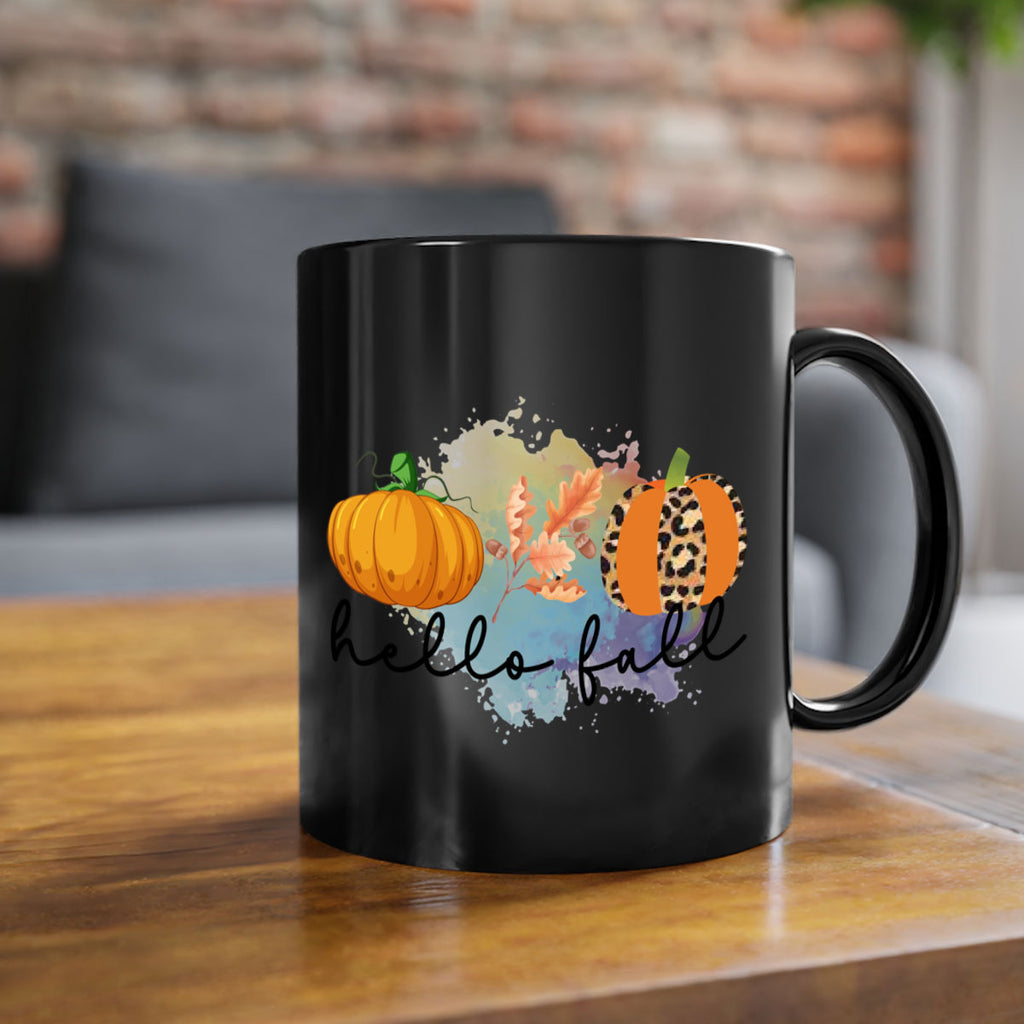 Hello Fall 277#- fall-Mug / Coffee Cup