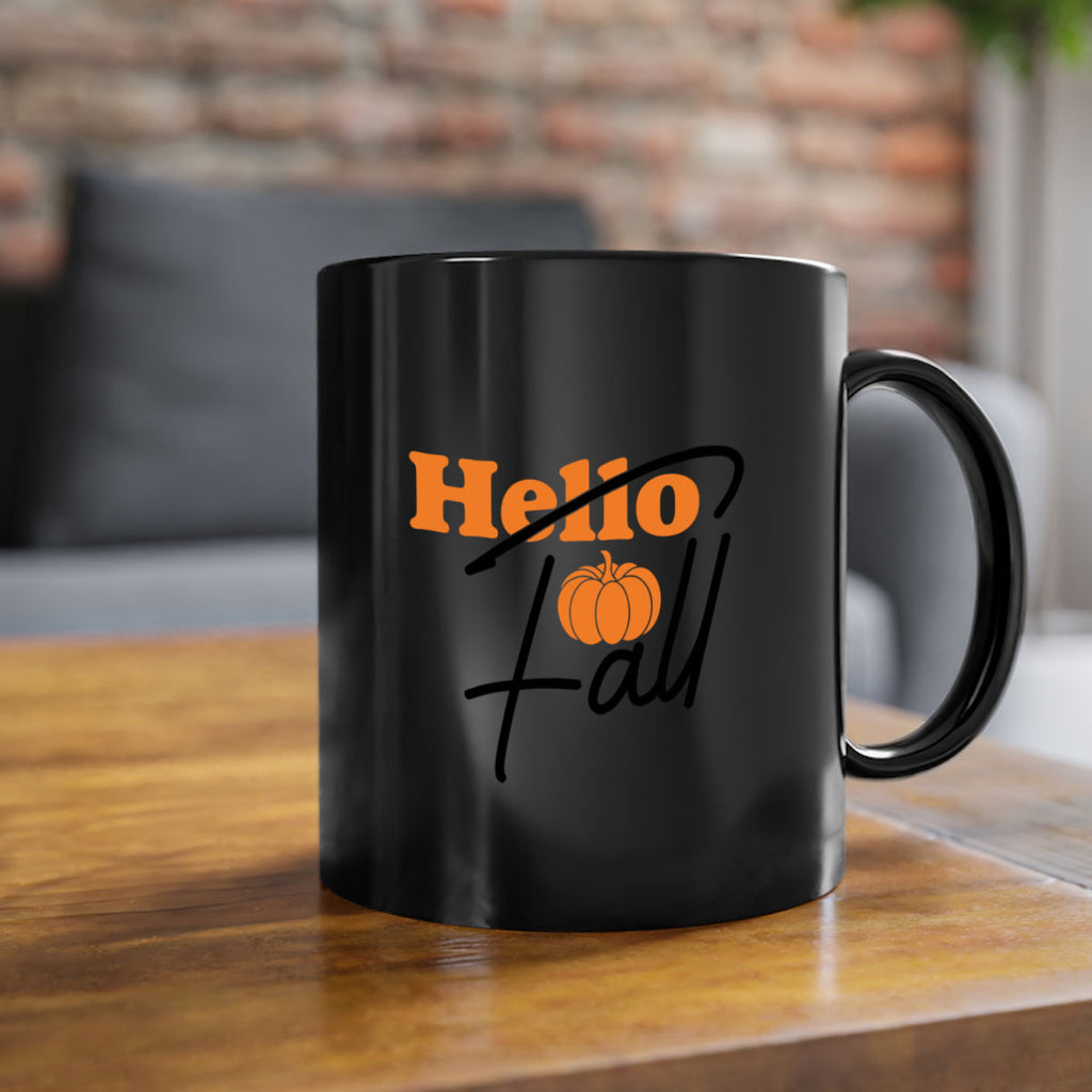 Hello Fall 279#- fall-Mug / Coffee Cup