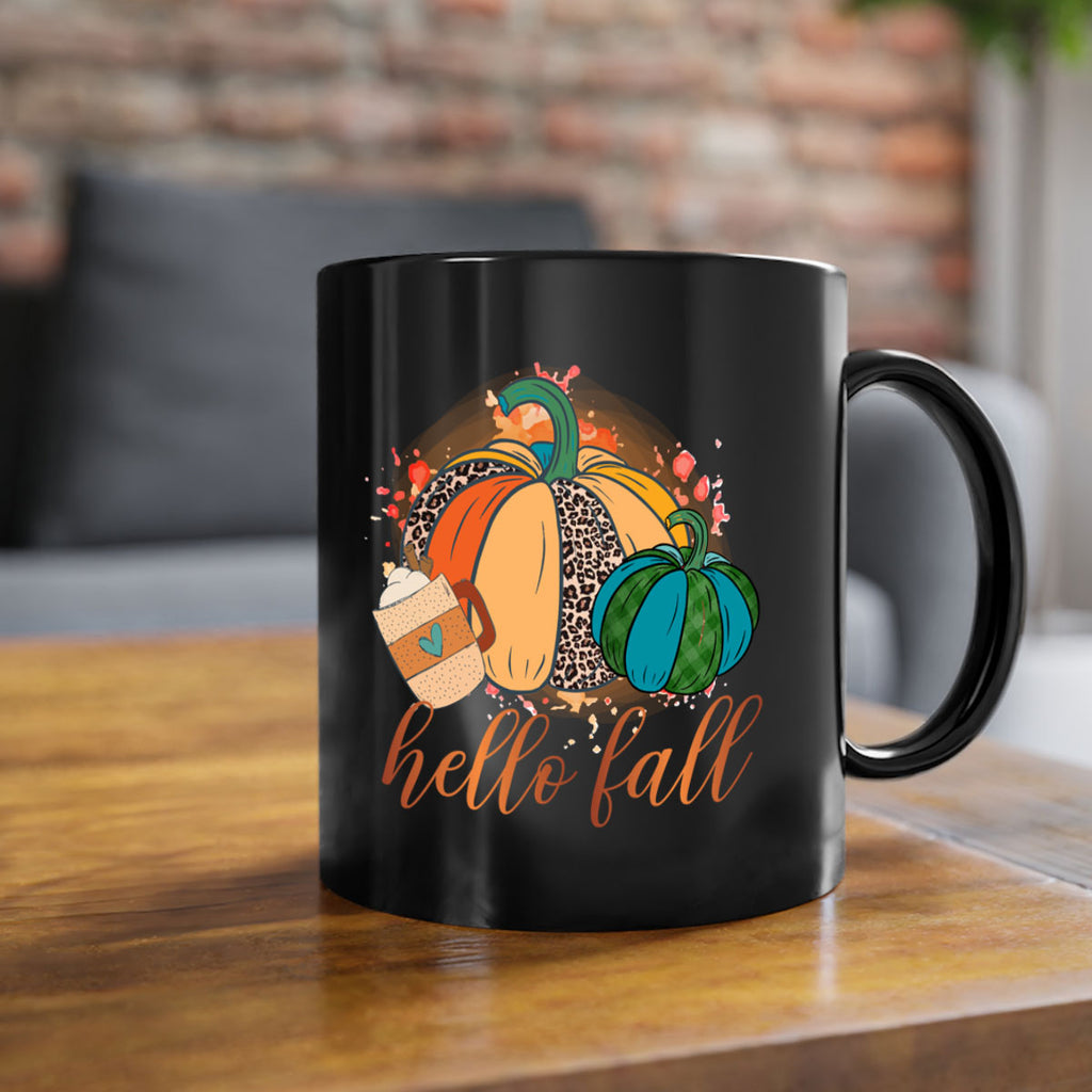 Hello Fall 282#- fall-Mug / Coffee Cup