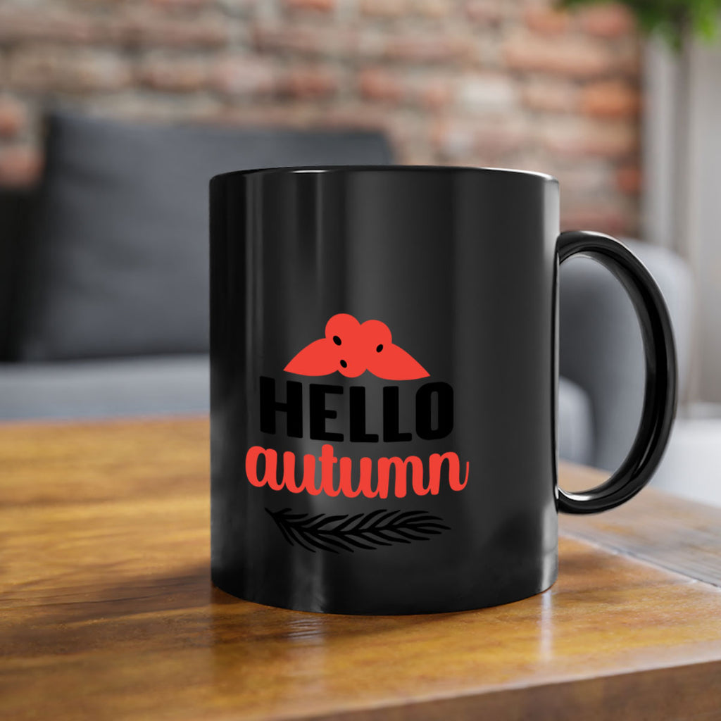 Hello autumn 269#- fall-Mug / Coffee Cup