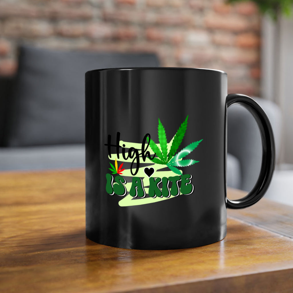 High is a Kite 116#- marijuana-Mug / Coffee Cup