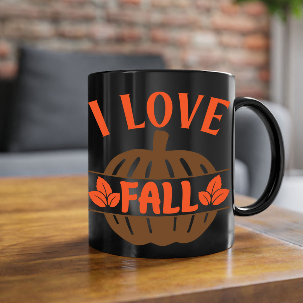 I Love Fall 337#- fall-Mug / Coffee Cup