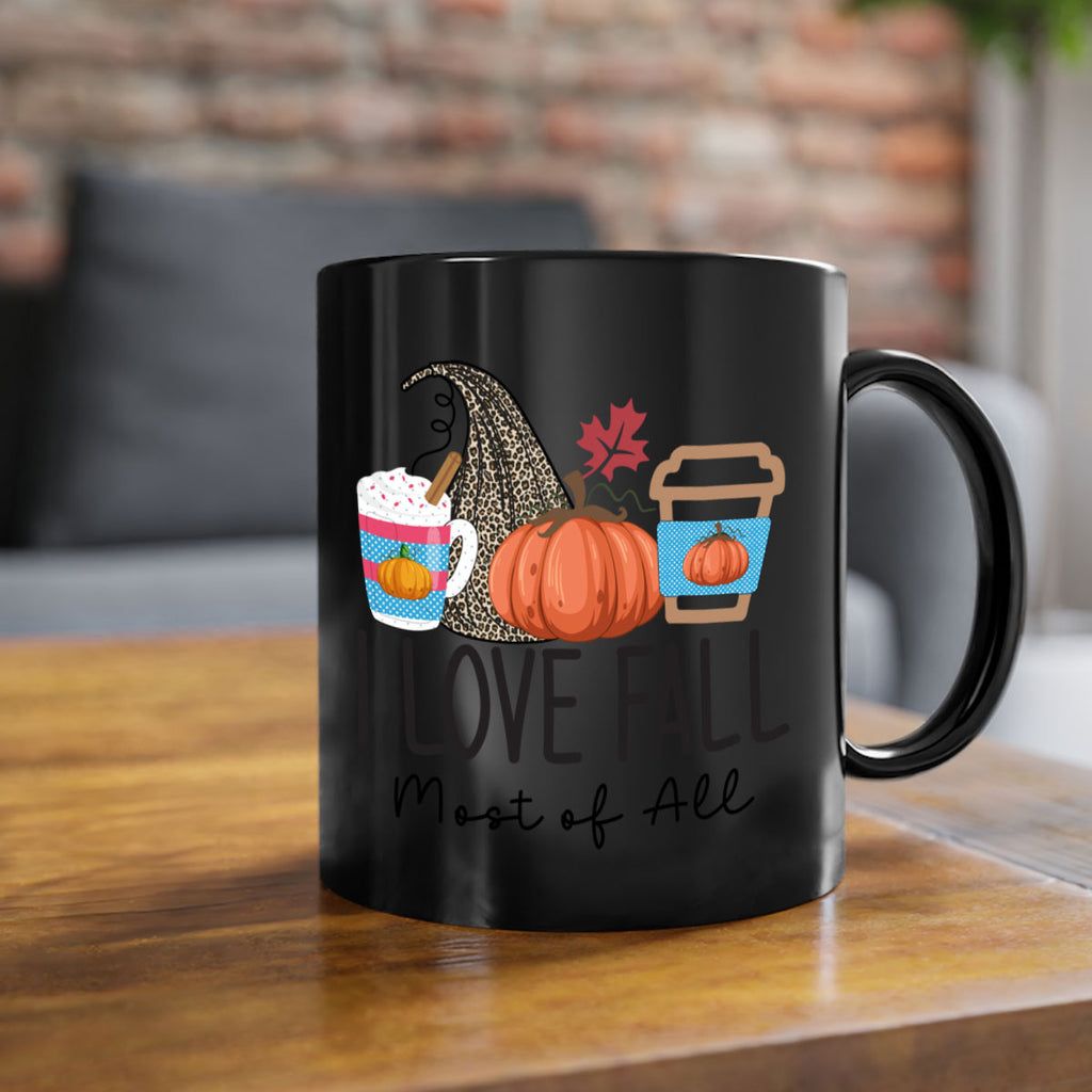 I Love Fall Most of All 332#- fall-Mug / Coffee Cup