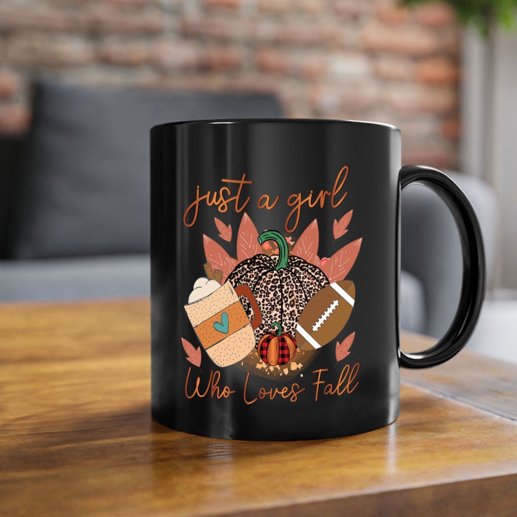 Just A Girl Who Loves Fall 384#- fall-Mug / Coffee Cup