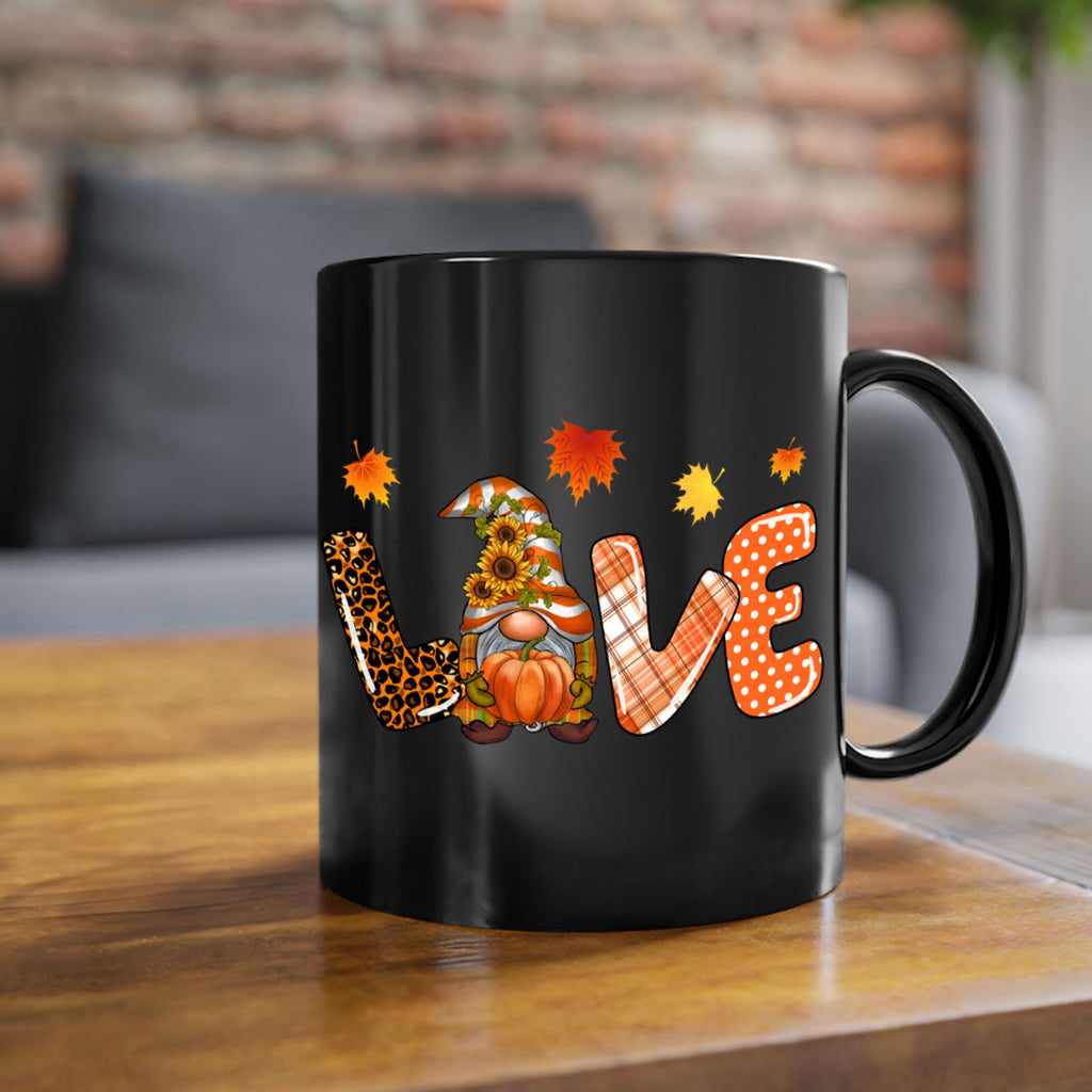 LOVEFallGnomeAutumn 416#- fall-Mug / Coffee Cup