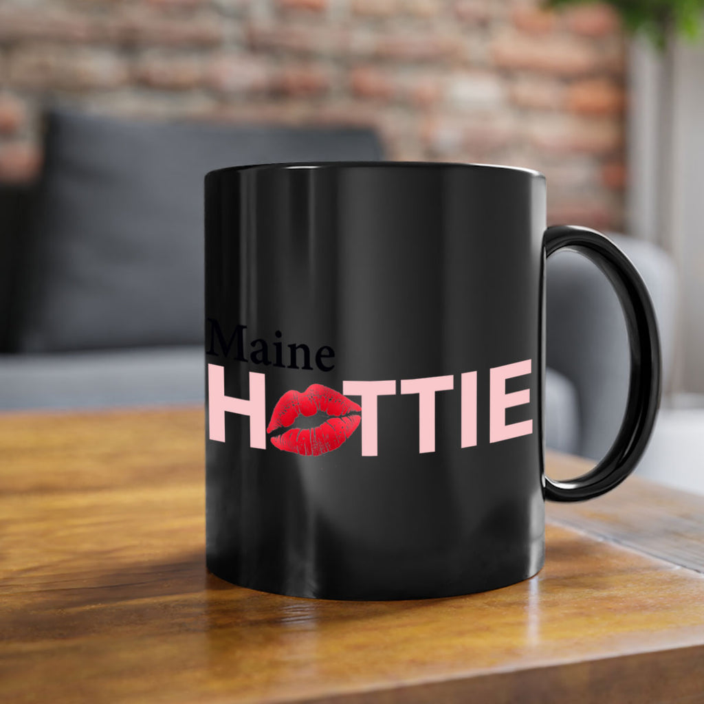 Maine Hottie With Red Lips 19#- Hottie Collection-Mug / Coffee Cup