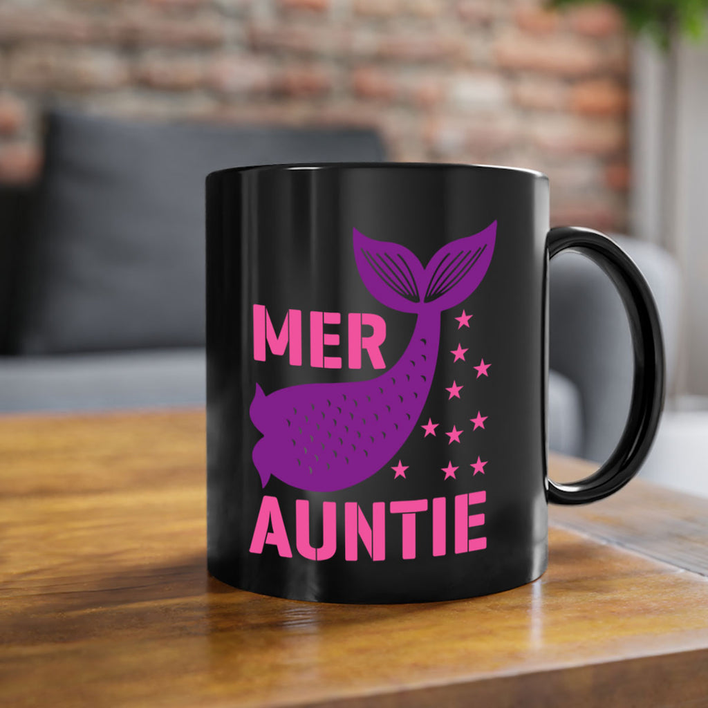 Mer Auntie 320#- mermaid-Mug / Coffee Cup