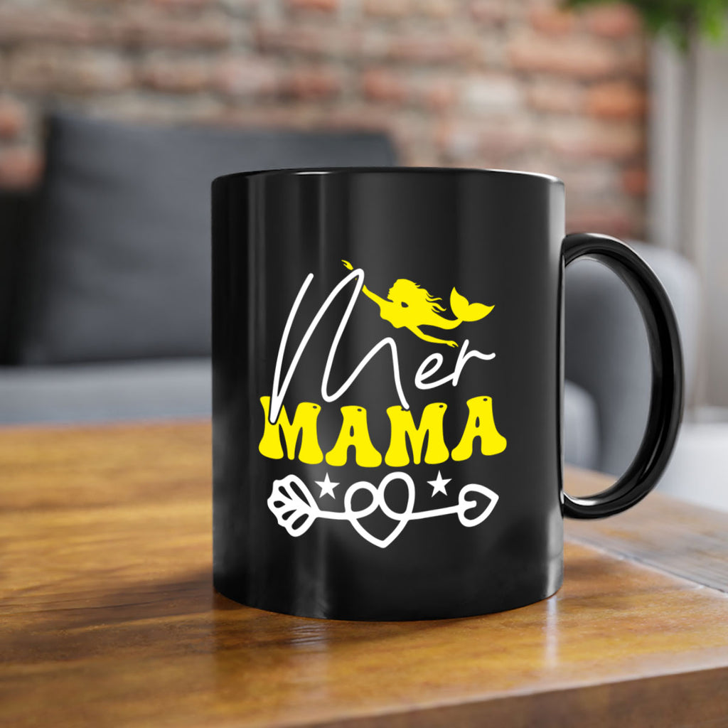 Mer Mama 332#- mermaid-Mug / Coffee Cup