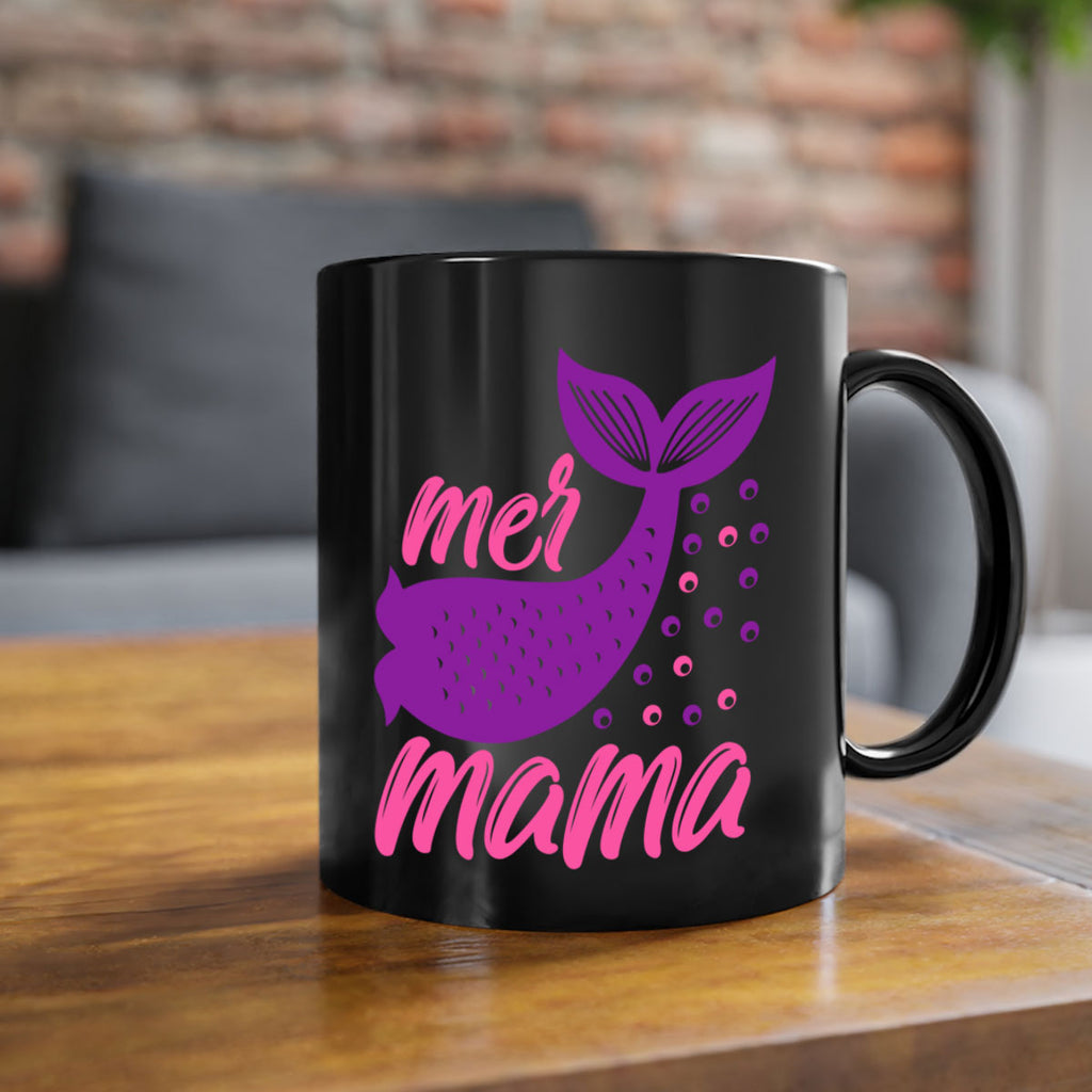 Mer Mama 335#- mermaid-Mug / Coffee Cup