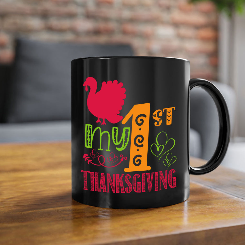 My st Thanksgiving 432#- fall-Mug / Coffee Cup