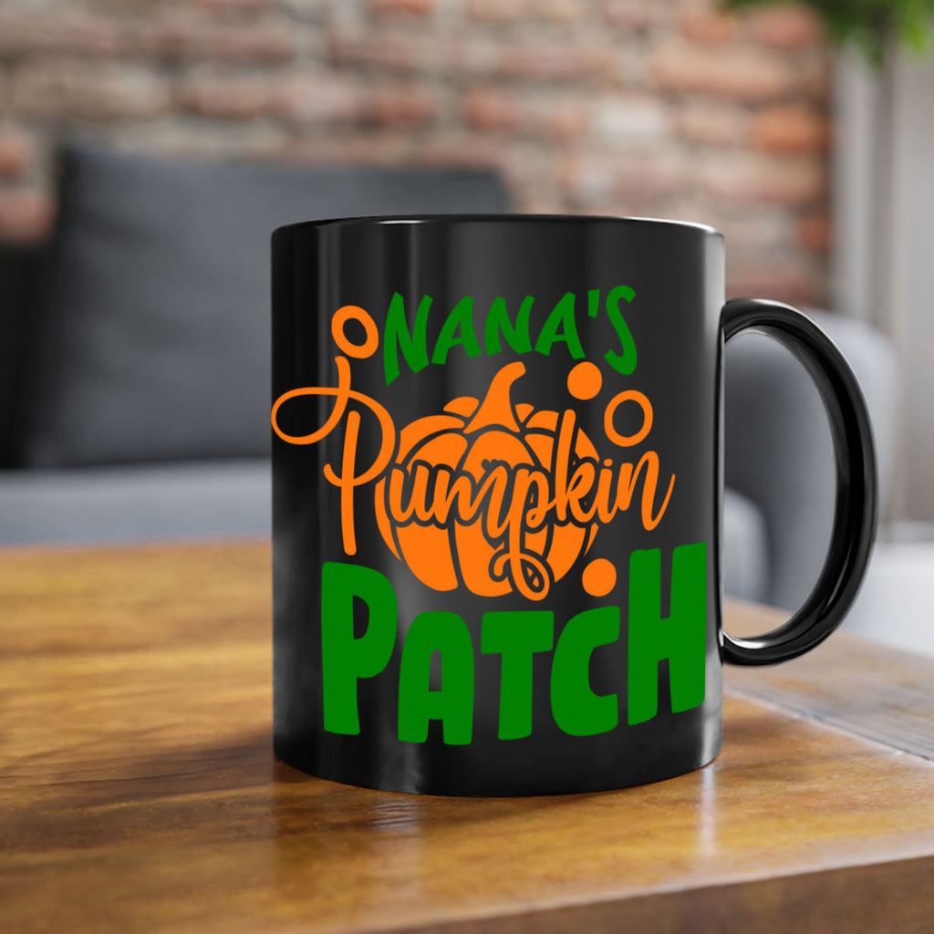 Nanas Pumpkin Patch 440#- fall-Mug / Coffee Cup
