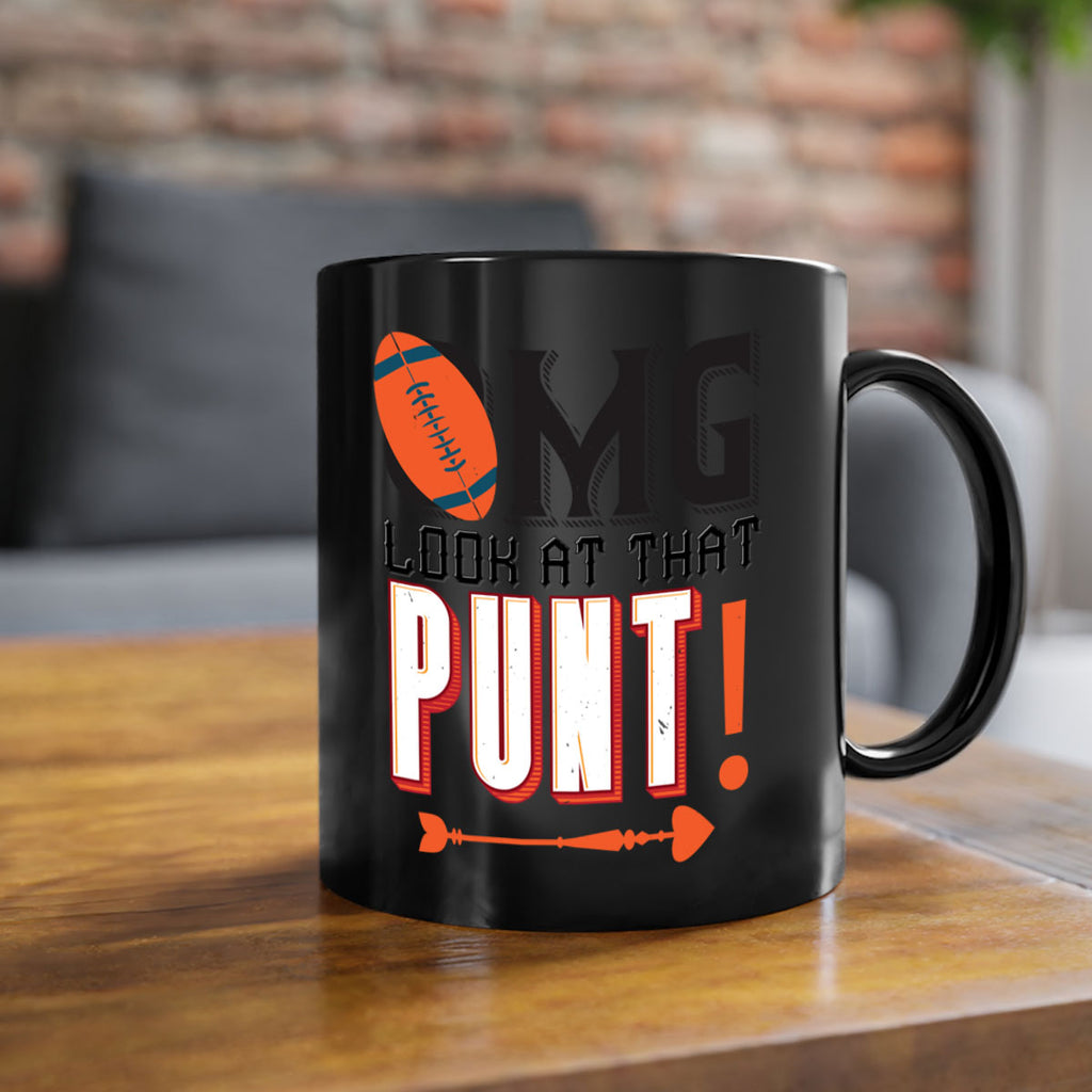 Omg look at that punt 616#- football-Mug / Coffee Cup