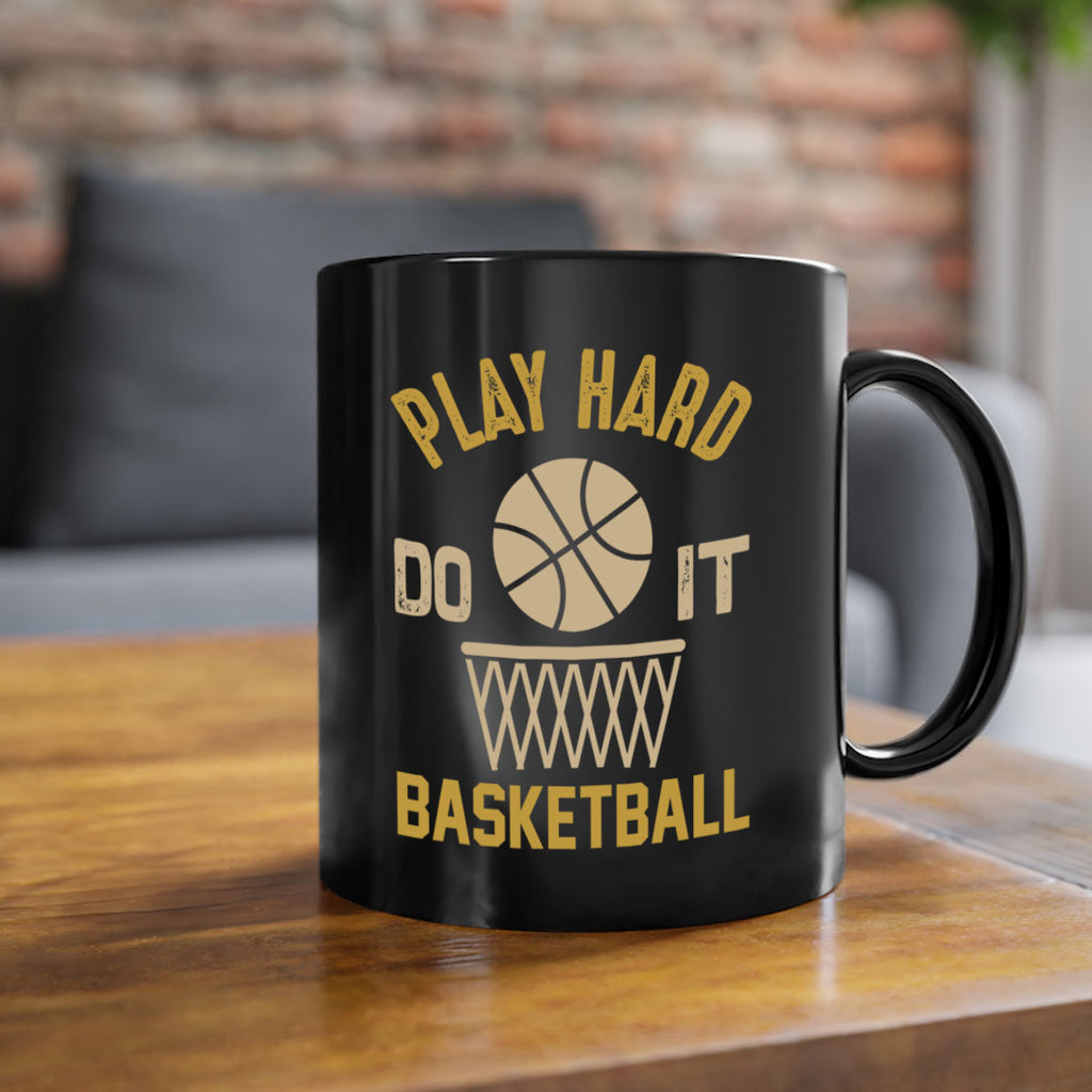 Play hard 587#- basketball-Mug / Coffee Cup