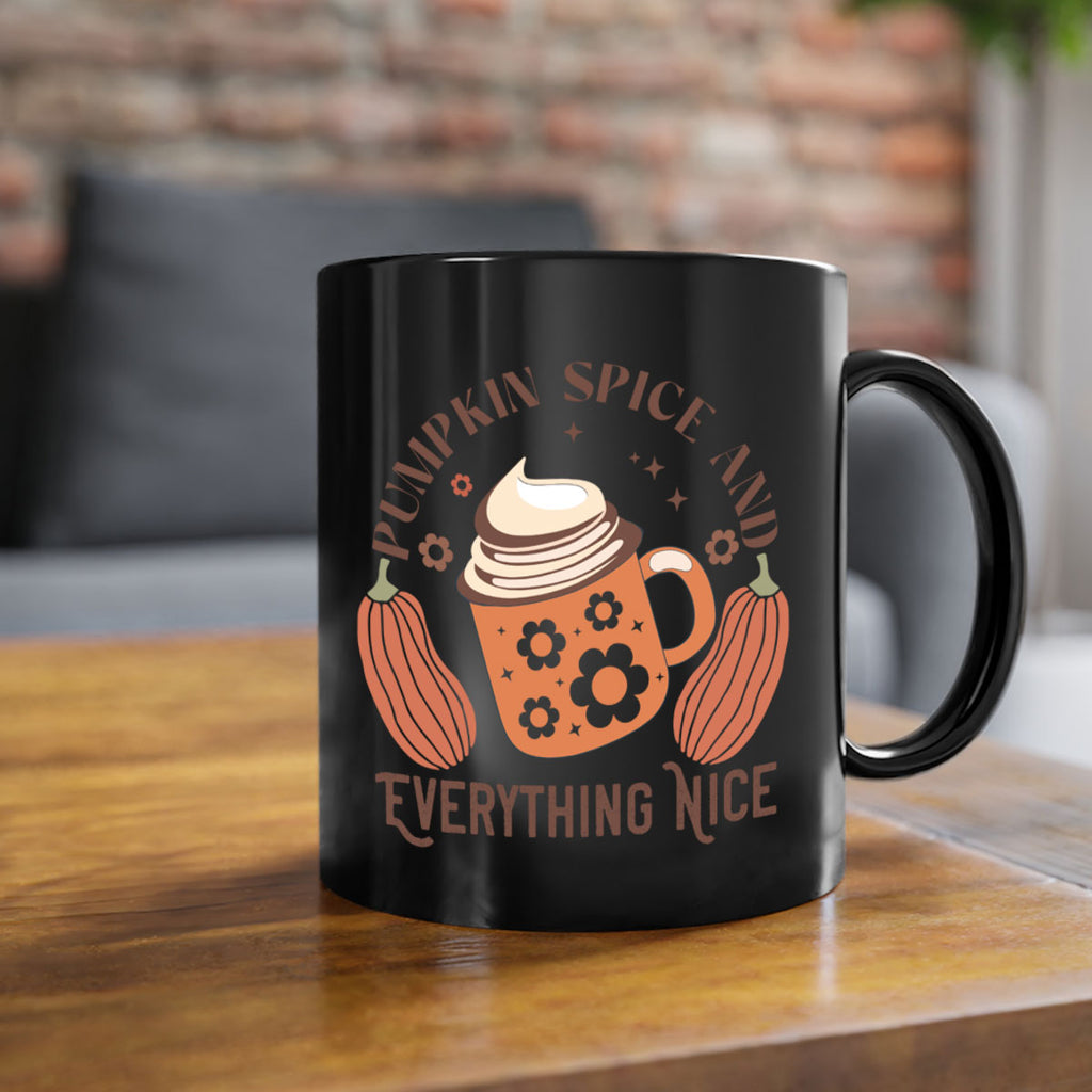 Pumpkin Spice And Everything Nice 539#- fall-Mug / Coffee Cup