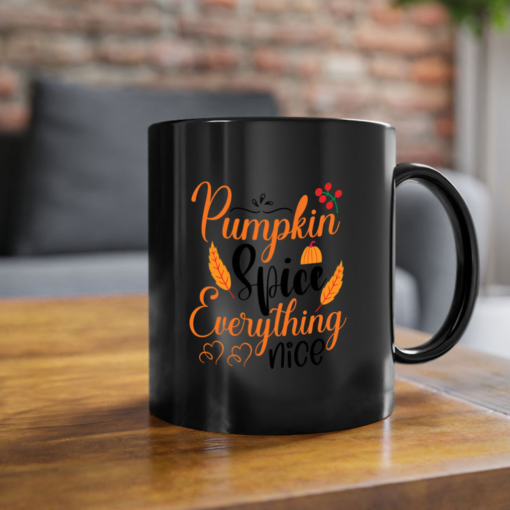Pumpkin Spice Everything Nice 543#- fall-Mug / Coffee Cup
