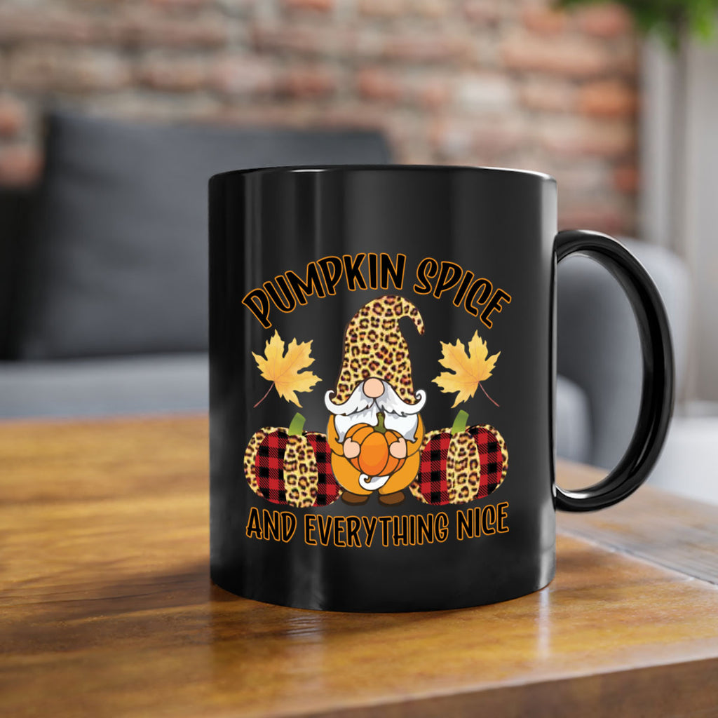 Pumpkin Spice and Everything Nice 534#- fall-Mug / Coffee Cup