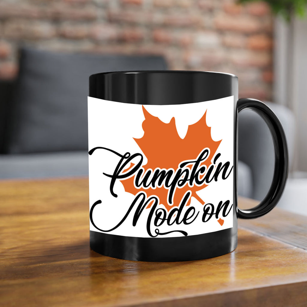 PumpkinModeondesign 563#- fall-Mug / Coffee Cup