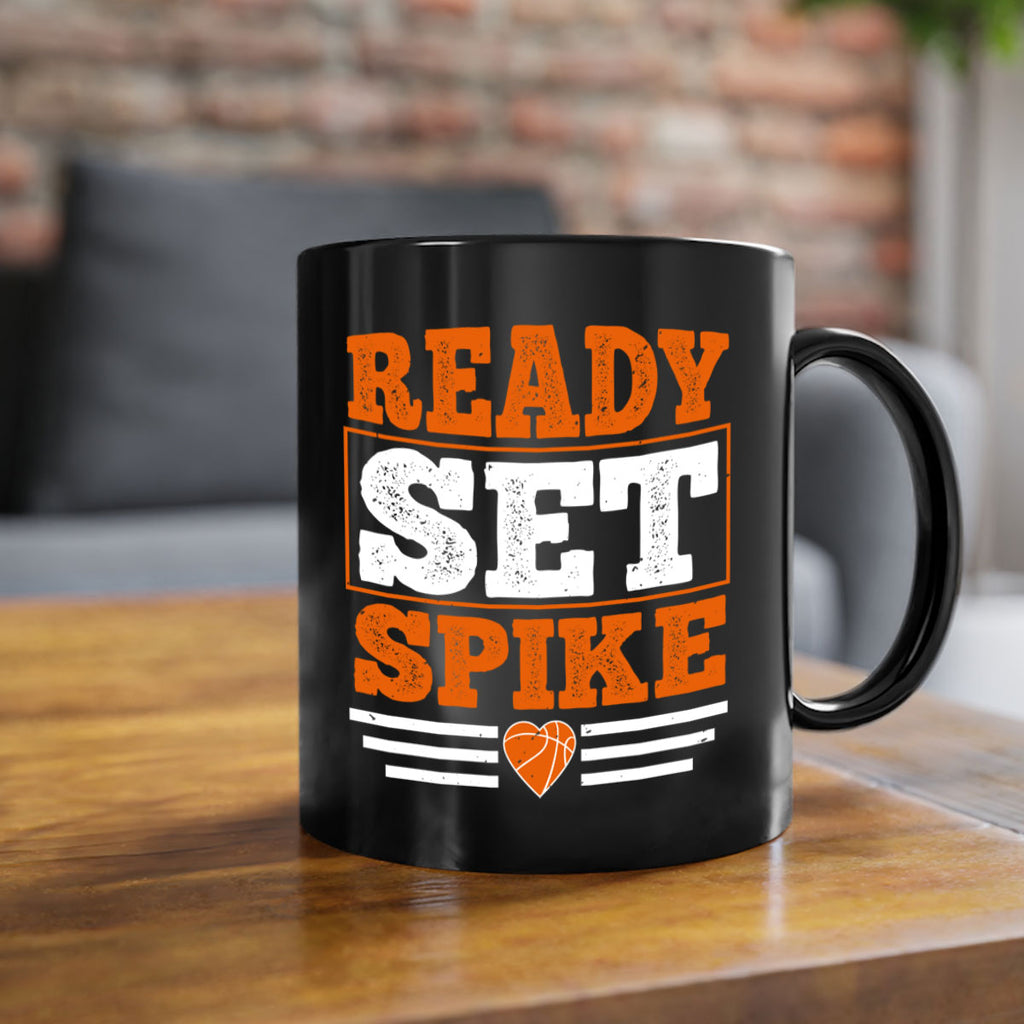 Ready set spike 1786#- basketball-Mug / Coffee Cup