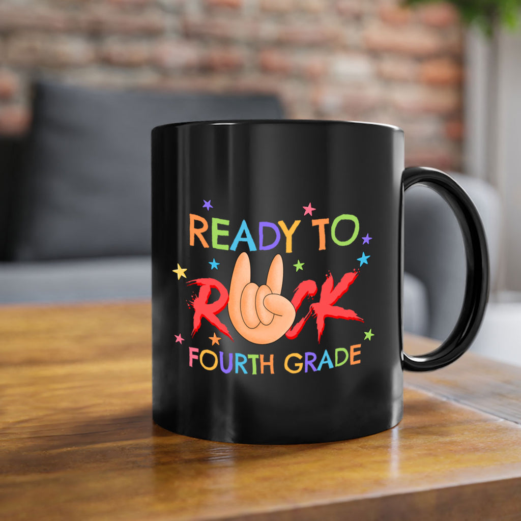 Ready to Rock 4th Grade 22#- 4th grade-Mug / Coffee Cup