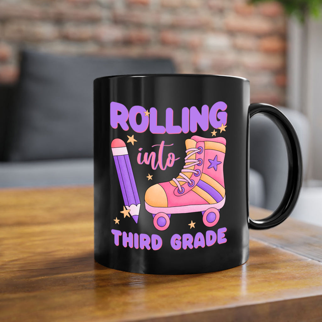 Rolling into 3rd Grade 24#- Third Grade-Mug / Coffee Cup