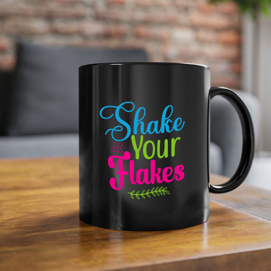 Shake Your Flakes 356#- winter-Mug / Coffee Cup