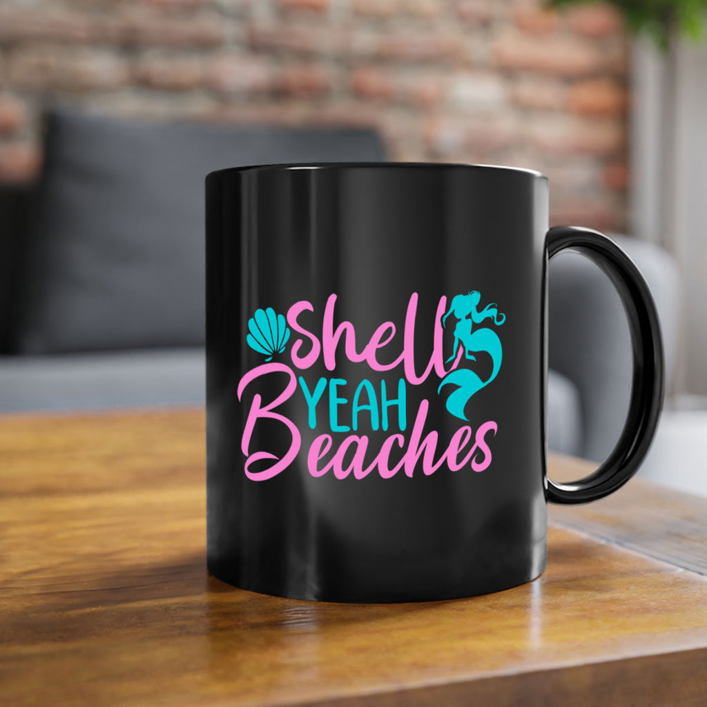 Shell Yeah Beaches 590#- mermaid-Mug / Coffee Cup