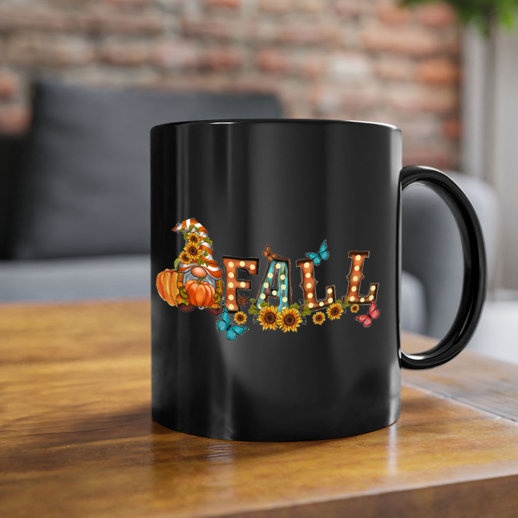 VintageFallGnome 626#- fall-Mug / Coffee Cup