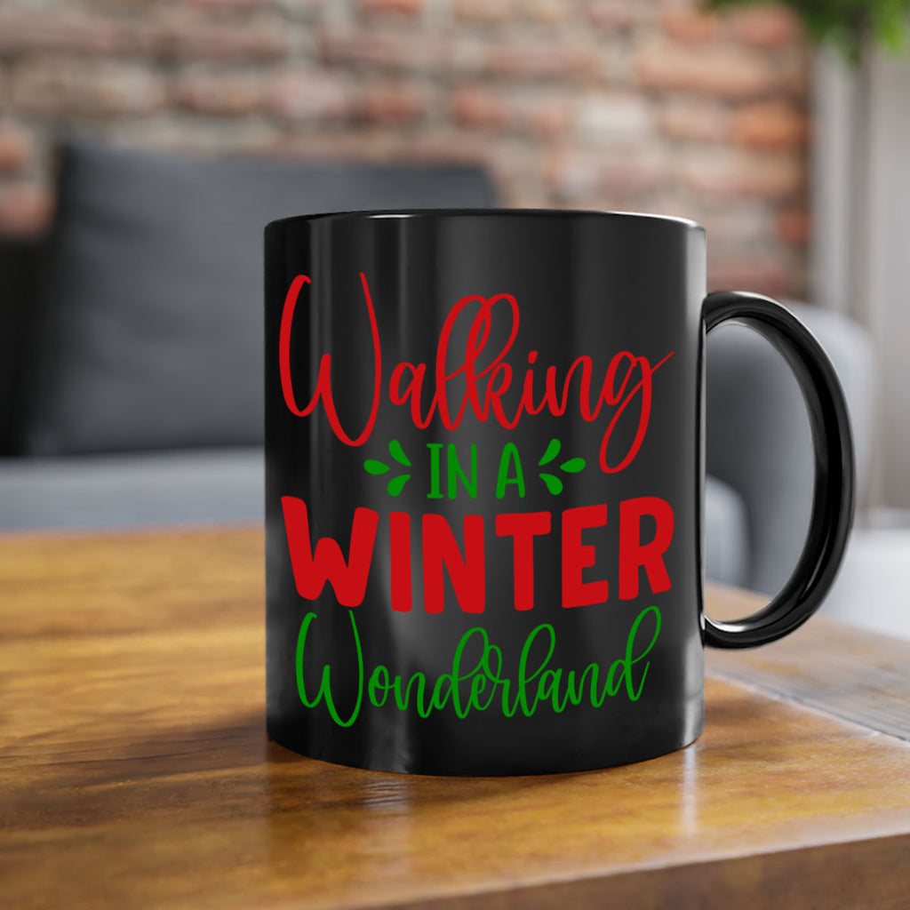 Walking in a Winter Wonderland 436#- winter-Mug / Coffee Cup