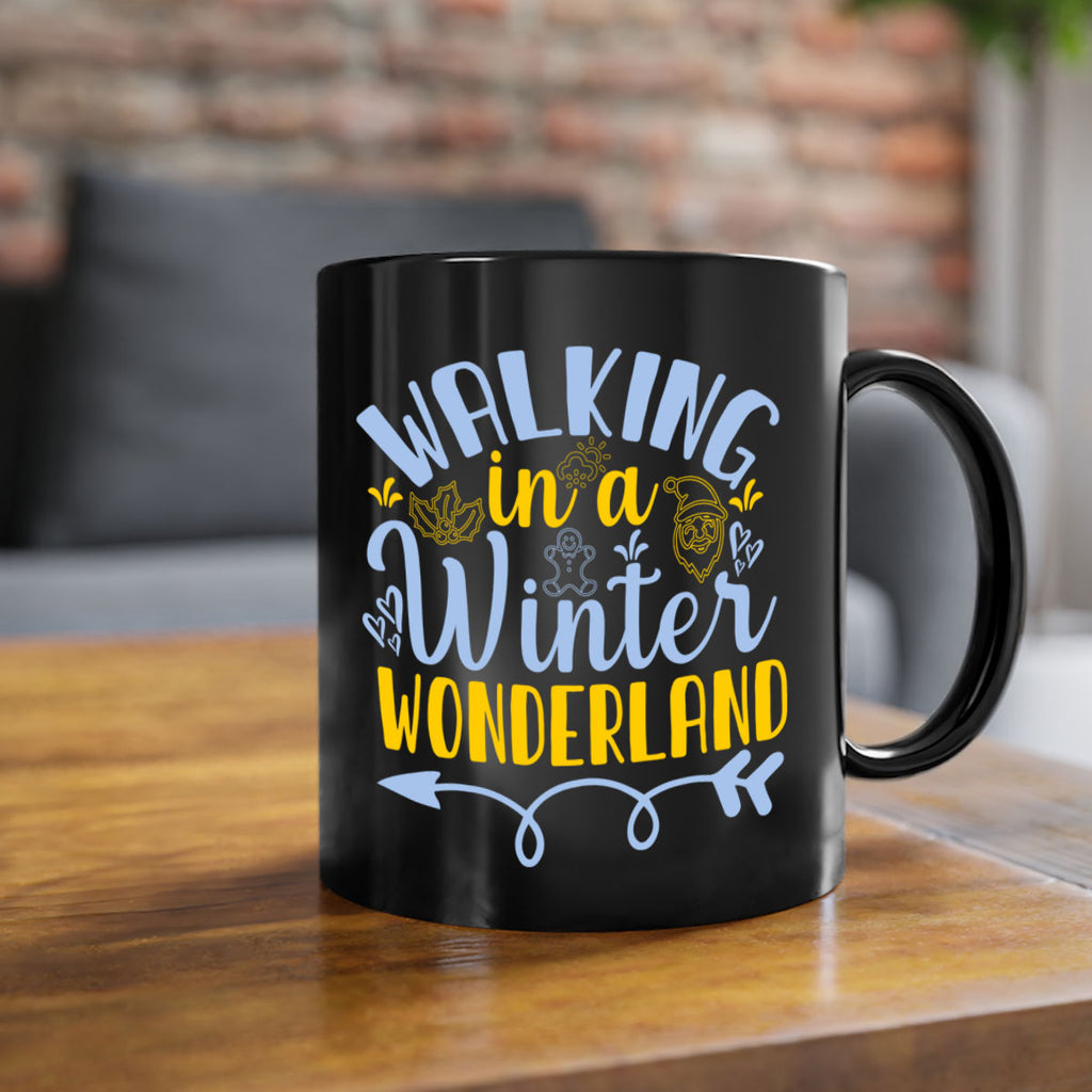 Walking in a winter wonderland440#- winter-Mug / Coffee Cup