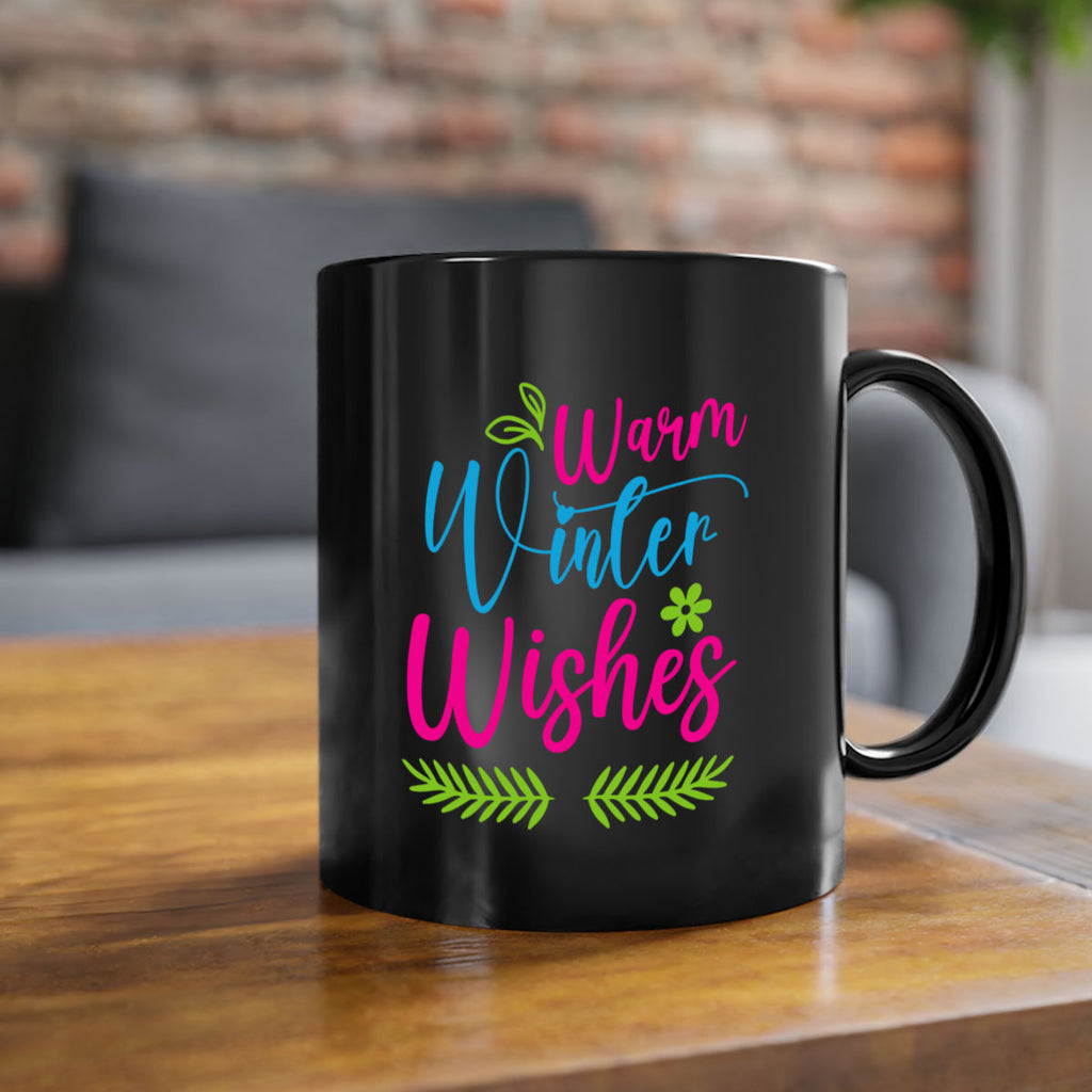 Warm Winter Wishes 450#- winter-Mug / Coffee Cup