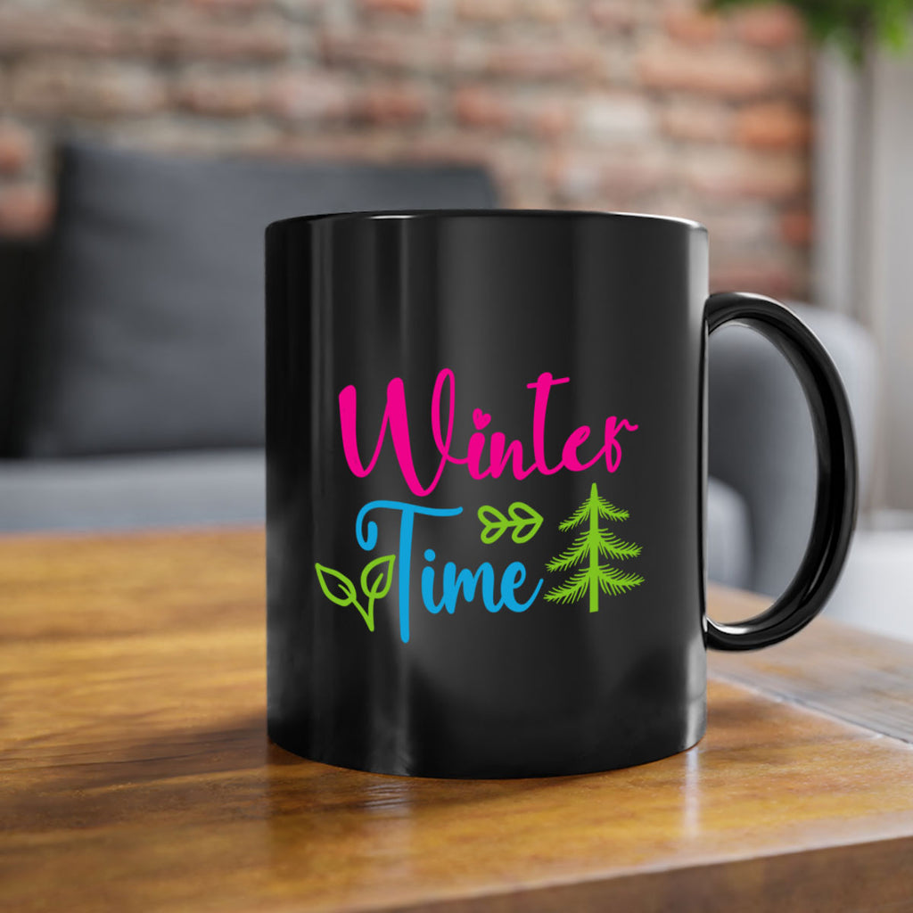 Winter Time 528#- winter-Mug / Coffee Cup