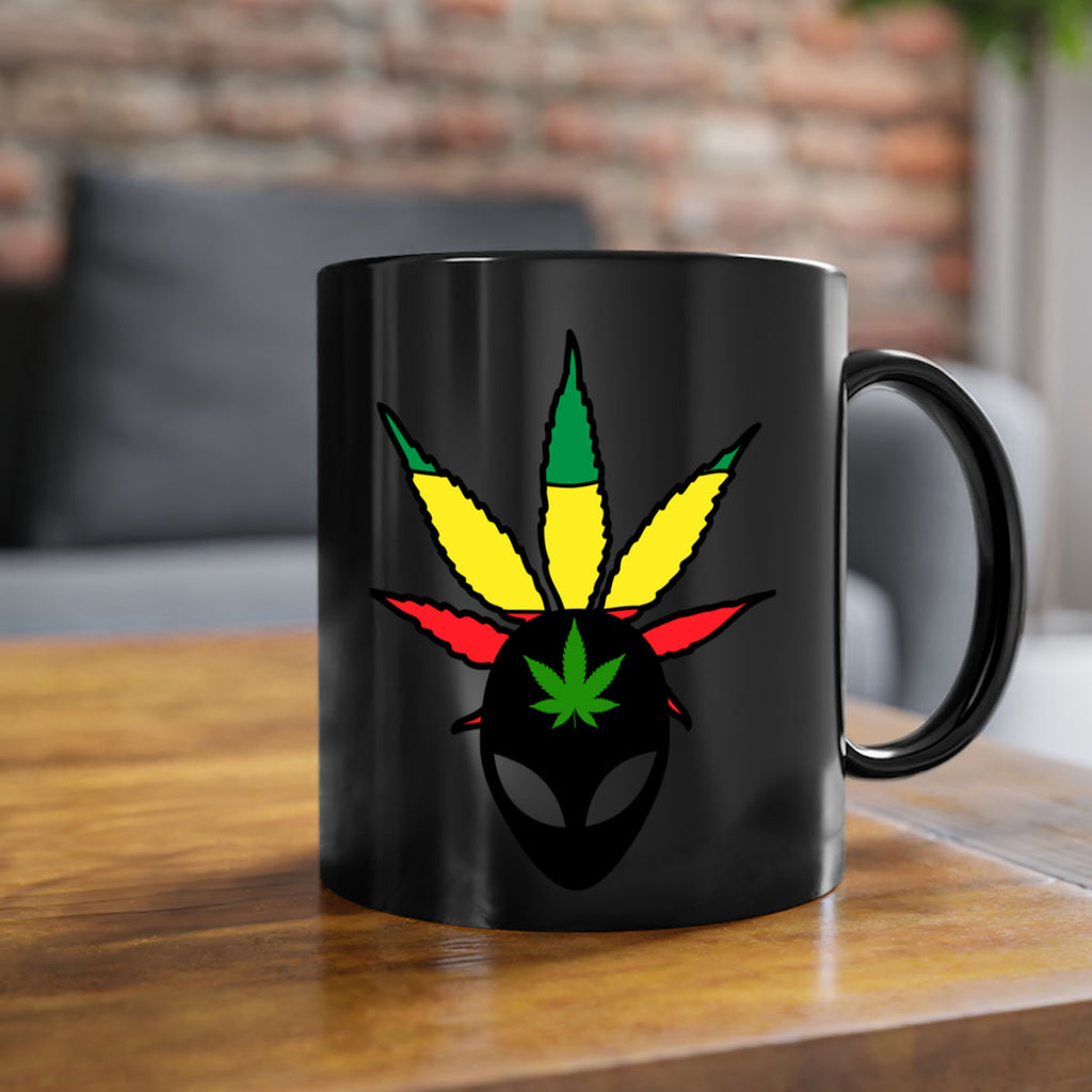 alien cannabis 10#- marijuana-Mug / Coffee Cup