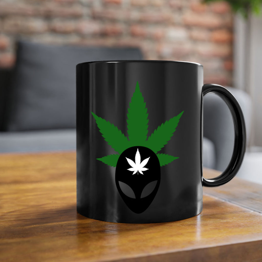 alien cannabis 11#- marijuana-Mug / Coffee Cup