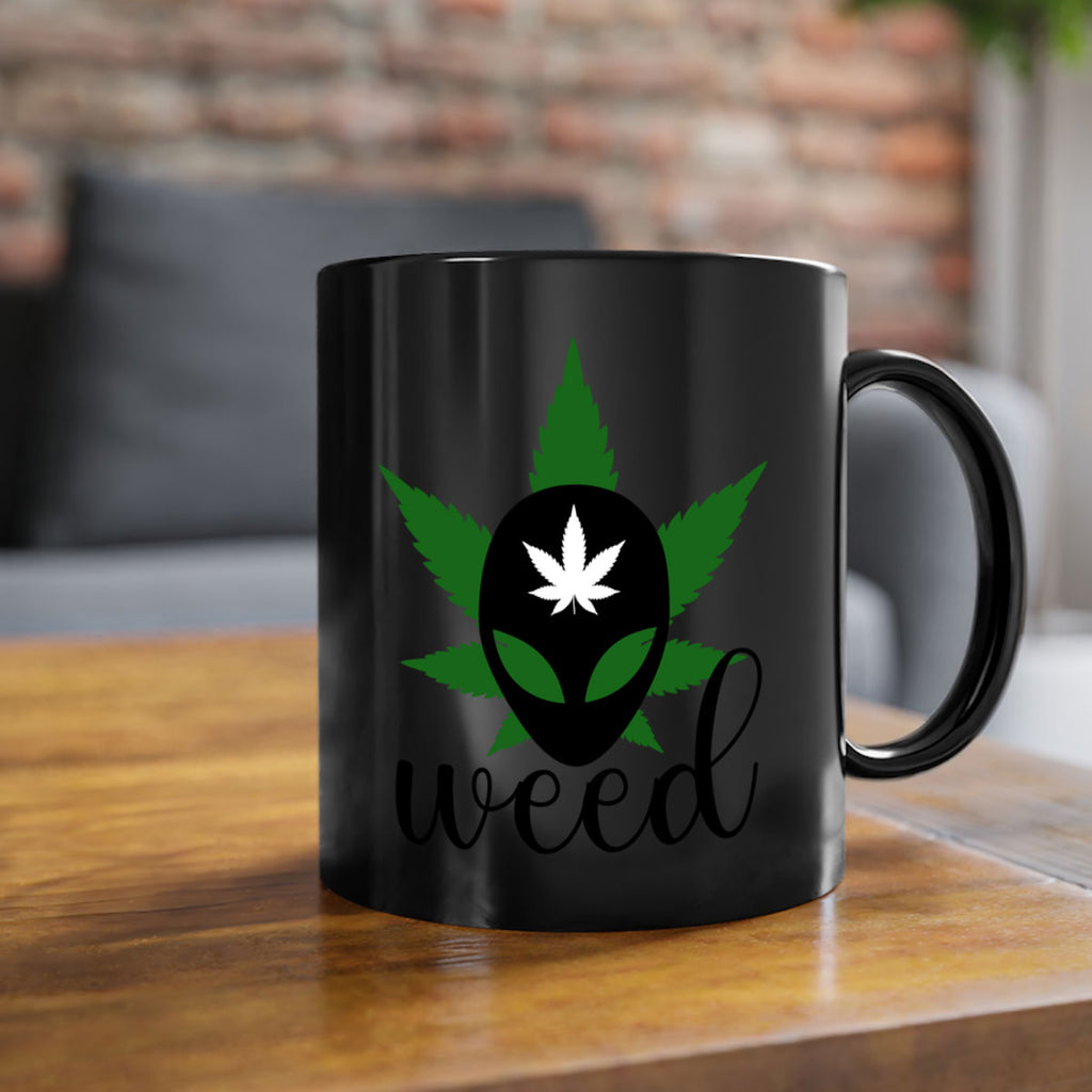 alien weed 12#- marijuana-Mug / Coffee Cup