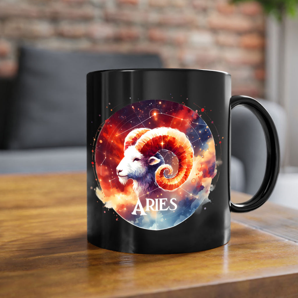 aries 128#- zodiac-Mug / Coffee Cup