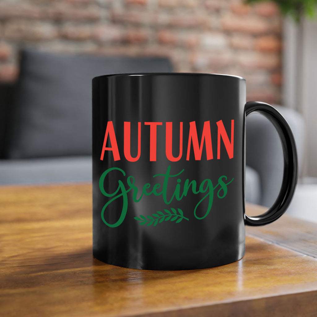 autumn greetings 14#- fall-Mug / Coffee Cup
