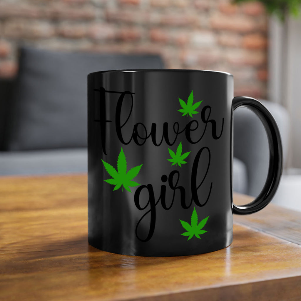 flower girl cannabis 84#- marijuana-Mug / Coffee Cup