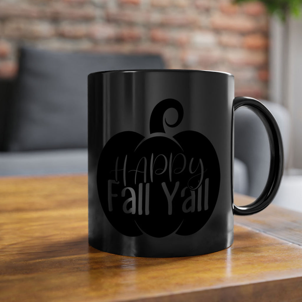 happy fall yall 235#- fall-Mug / Coffee Cup