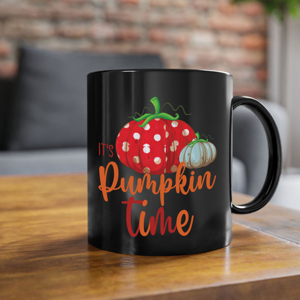 it s pumpkin time 368#- fall-Mug / Coffee Cup