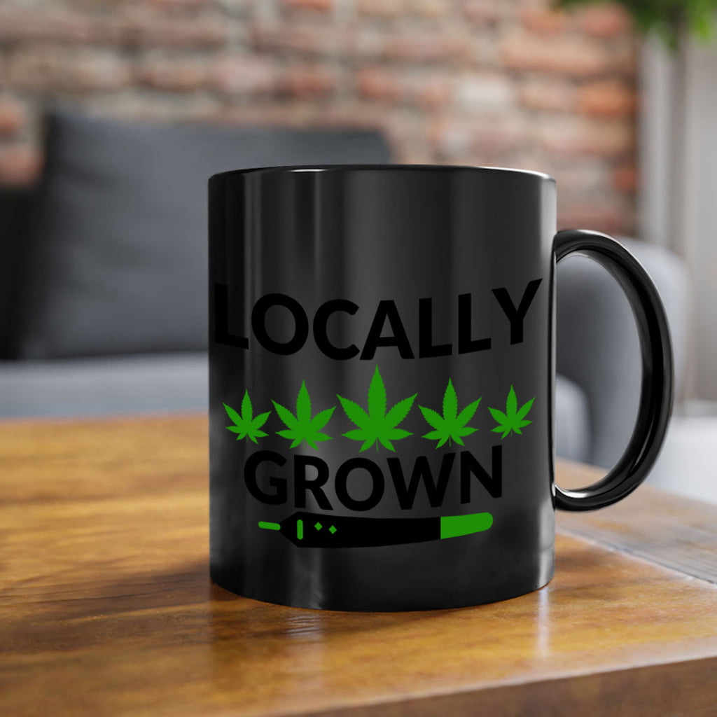 locally grown weed 185#- marijuana-Mug / Coffee Cup
